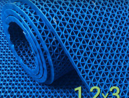 ЗигЗаг 5,5мм синий 1,2х3м