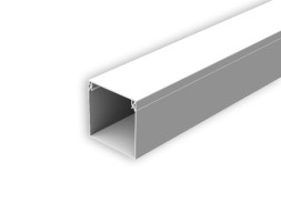 Короб кабельный 40 х 40 мм 2,0 м Идеал  Белый пластиковый