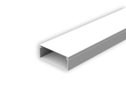 Короб кабельный 60 х 24 мм 2,0 м Идеал  Белый пластиковый