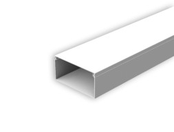 Короб кабельный 80 х 40 мм 2,0 м Идеал  Белый пластиковый