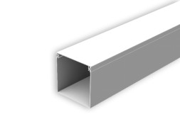 Короб кабельный 60 х 60 мм 2,0 м Идеал  Белый пластиковый