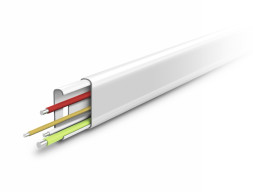 Кабель канал Деконика 22 х 10 полукруг длина 2,2 метра