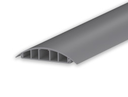 Кабель-канал напольный 70мм 2,2м Идеал Темно-серый
