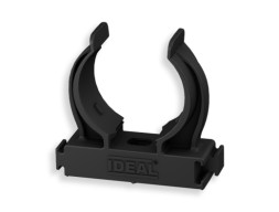 Держатель для труб универсальный 25мм  Идеал Черный 20 шт