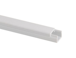 Кабель-канал Белый 15х10 мм с двойным замком Уралпак