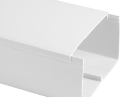 Кабель-канал Белый 100х60 мм с двойным замком Уралпак