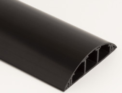 Напольный кабель-канал Уралпак черный 70*16 длина 2 метра