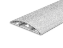 Наличник пластиковый 70мм 2,2м Идеал Дуб Серый полукруглый