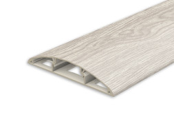 Наличник пластиковый 70мм 2,2м Идеал Ясень полукруглый