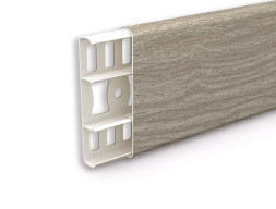 Наличник пластиковый 70мм 2,2м Деконика Орех Антик прямой