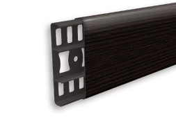 Наличник пластиковый 70мм 2,2м Деконика Венге Темный прямой