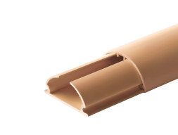 Кабель канал универсальный 30х13 полукруг бежевый